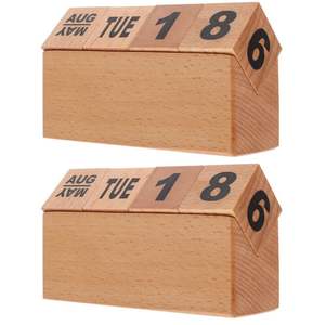 Support de calendrier en bois de qualité supérieure |   Travail artisanal de qualité |   Prix d'usine en gros - Product Image 2