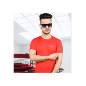 T-shirt décontracté intelligent à manches mi-longues pour hommes avec tissu doux au toucher, idéal pour le jour ou la nuit, fournisseur indien en vrac - Product Image 4