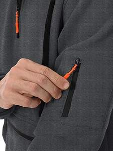 Trajes Deportivos de Algodón 100% Ecológicos para Hombre, de Primera Calidad, Más Vendidos, Casuales de Invierno, Color Sólido, Transpirables, Cómodos y de Secado Rápido - Product Image 3