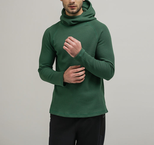 Personnalisé 3D Brodé 100% Coton Surdimensionné Écologique Automne Hoodies En Gros pour Blanc Sweats Pull - Product Image 4