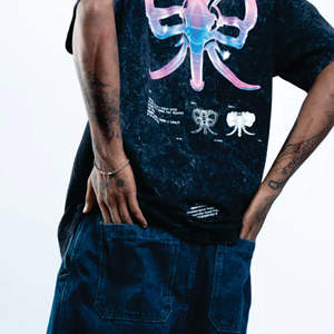 New Summer Vintage Heavy Cotton Men's T-Shirts - Street Hip Hop Style Casual Print - Product Image 6