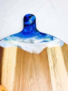 Tabla de cortar de nuevo estilo de madera y resina para quesos, hogar y utensilios de cocina para fiesta de cumpleaños, tabla de cortar de nuevos productos personalizada usada al mejor precio - Product Image 2