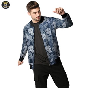 แจ็กเก็ตบอมเบอร์สำหรับผู้ชายเสื้อแจ็กเก็ตบอมเบอร์แบบมีสไตล์สำหรับฤดูหนาว - Product Image 2