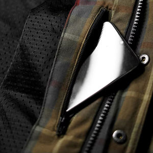 Camisa Protectora de Motociclista Unisex a Cuadros, Transpirable, Talla Grande, Antidesgarro, Certificación CE, Informal, para Motociclismo, % Algodón - Product Image 4