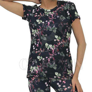 Camisetas con Serigrafía de Diferentes Colores para Mujer, Camisetas Estampadas con Estilo Personalizado y Manga Corta - Product Image 5