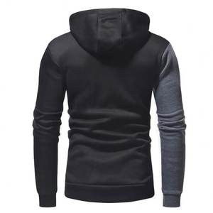 Sudaderas con capucha y logotipo personalizado para otoño e invierno, ropa de calle informal con empalme, sudaderas con capucha para hombre, ropa hecha en Pakistán - Product Image 4