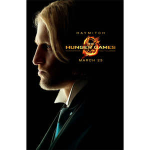 Affiche Haymitch de style moderne inspirée des Jeux de la faim, art mural en papier - Product Image 1