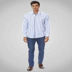 OEM/OEM Camisa de franela para hombre Impresión personalizada Logotipo bordado Tallas grandes 100% Camisa de franela de manga larga de algodón para hombres - Product Image 4