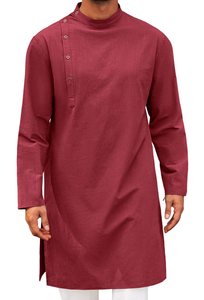 Fournisseur direct d'usine – Salwar Kameez personnalisé pour hommes – Vêtements musulmans les plus vendus – Haute qualité, séchage rapide, infroissable - Product Image 4