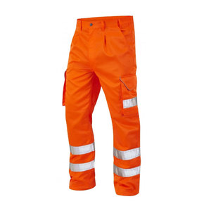 Pantalones de Trabajo Industriales, Tela de Poliéster Resistente, Alta Visibilidad, Reflectantes, Certificación CE, Protección de Seguridad para Uso Intensivo - Product Image 1