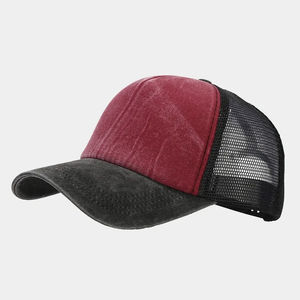 Gorra de béisbol de gamuza para exteriores bordada de 5 paneles con logotipo personalizado - Product Image 3