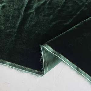 เสื้อผ้าสิ่งทอผ้าไหมกำมะหยี่เป็นมิตรต่อสิ่งแวดล้อมสำหรับผ้าม่านสินค้าพร้อมผ้าม่านสีสวย - Product Image 5