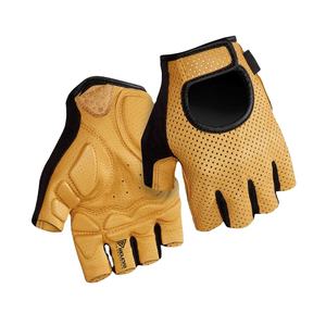 ถุงมือขี่มอเตอร์ไซค์แบบไร้นิ้ว หนัง PU สีดำ ระบายอากาศได้ดี เหมาะสำหรับกิจกรรมกลางแจ้ง ฟิตเนส ขับรถ พร้อมป้องกันการกระแทก - Product Image 1