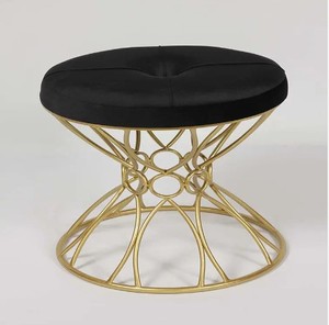 Meilleur prix de gros de tabouret en métal martelé - Product Image 6