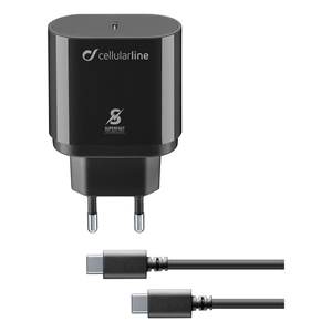 Cargador de Coche USB Tipo-C de Carga Rápida de 25W, Kit de Cargador NEGRO ACHSMKITC2CPD25WK, Cables de Datos - Product Image 1