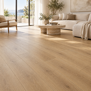 Piso Vinílico SPC Efecto Madera con Sistema Click, Base IXPE Integrada y Dos Tonos Claro y Marrón para tus Proyectos de Interior - Product Image 2