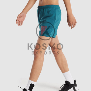 กางเกงขาสั้นออกกำลังกายกลางแจ้งสำหรับผู้ชาย ลายพิมพ์ดิจิทัล ระบายอากาศ แห้งเร็ว ผ้ายืด สแปนเด็กซ์ สีพื้น - Product Image 3