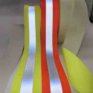 Bande de coton réfléchissante ignifuge FR pour vêtements de travail - Product Image 4