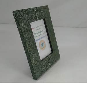 ขายร้อน 8"X10" Faux Shagreen กรอบรูปสไตล์อัลบั้มภาพอุปกรณ์เสริมกรอบเรซิ่น - Product Image 1