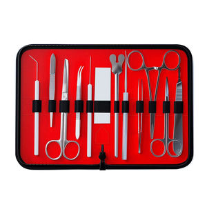 Ensemble d'instruments de chirurgie générale de qualité supérieure, acier inoxydable de haute qualité, certifié CE, kit chirurgical réutilisable, manuel, garantie de 3 ans - Product Image 5