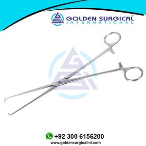 Tenáculos Uterinos Personalizados de Acero Inoxidable de Alta Calidad de 10 Pulgadas |   Instrumentos de Ginecología, Instrumentos Uterinos Femeninos - Product Image 2