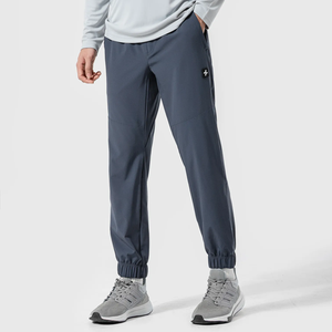 Joggers de lona de cintura media OEM para hombre, pantalones y pantalones deportivos cómodos - Product Image 1