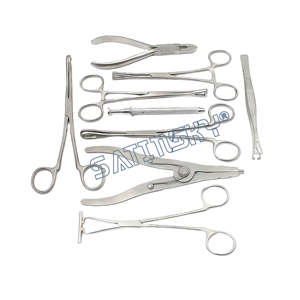 Tijeras para Vendajes Satinsky de 3 Piezas, 3.5\", 4.5\", 5.5\", Instrumentos Quirúrgicos Manuales de Acero Inoxidable de Alta Calidad con Certificación CE - Product Image 2