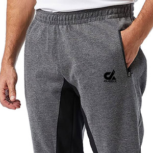 Pantalones de correr para hombre, pantalones de seda helada de verano de secado rápido para entrenamiento, pantalones con bolsillo y cremallera, pantalones atléticos para hombre - Product Image 2