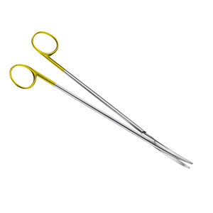 Tijeras de Disección METZENBAUM DUROTIP de 260 mm, Curvas, Corte Ondulado TC, Punta Roma, 10\" 14\", Acero para Quirófano Industrial, por SurgiRight - Product Image 2