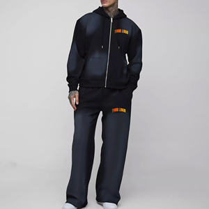 ชุดวอร์มกันลมลายพิมพ์แบบสั่งทำพิเศษ สไตล์วินเทจ ผ้าฝ้าย 100% ลุคสตรีทแวร์ พร้อมเชือกผูก ปรับสีได้ตามต้องการ ลดราคาพิเศษ - Product Image 4