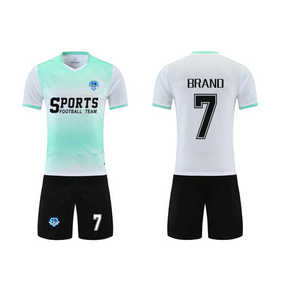 Maillot de gardien de but de football d'été professionnel uniforme col en v Football à manches longues pour adultes Technique de coupe automatisée - Product Image 1