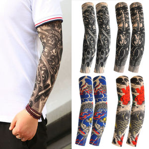 Mangas de Brazo Sublimadas 3D, Transpirables, Sin Costuras, Protección UV, de Nailon, para Tatuajes, Amigables con la Piel - Product Image 4