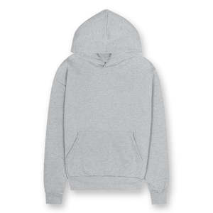 Fabricación OEM, ropa de calle personalizada de alta calidad 100% algodón francés Terry Drop Shoulder Oversized Plain Pullover Hoodie para hombres - Product Image 4