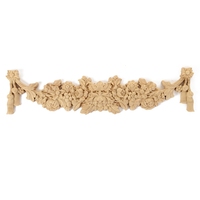 NOUVEAU Bois massif français sculpture sur bois Applique Onlays panneau mural de style européen pièces sculptées design mural de fond