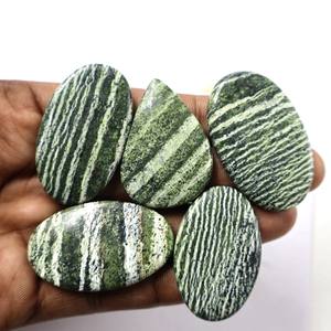 Verde Natural pulido suave de alta calidad de grado AAA para collar de piedra suelta de forma mixta de ópalo suizo para hacer joyas lote de ópalo - Product Image 3