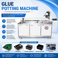 Máquina de llenado automática de 3 ejes para pegamento AB de doble componente, silicona, resina epoxi y pegamento PU, para tiras de luces LED, venta al por mayor OEM de fábrica