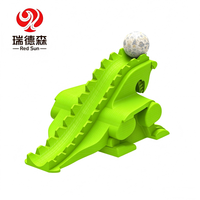 Rampe de bowling en forme de dinosaure de dessin animé pour enfants, lanceur d'aide au bowling adapté aux pistes de bowling standard pour adultes, vente en gros