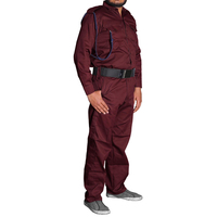 Ropa de Trabajo para Hombre al por Mayor, Personalizada, de Nuevo Diseño, Transpirable, Impermeable, de Secado Rápido, de Poliéster y Algodón, de Alta Visibilidad, para Guardias de Seguridad