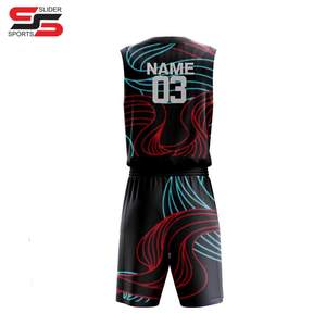 Uniformes de Baloncesto de Poliéster de Alta Calidad 100%, Personalizables, Transpirables, de Alto Rendimiento, los Mejores Uniformes de Baloncesto - Product Image 2