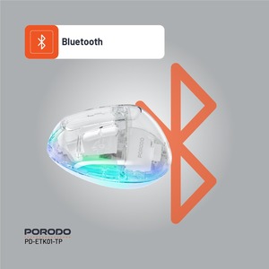 เมาส์ไร้สาย porodo 4800 dpi ดีไซน์แนวตั้งเพื่อความสะดวกสบายและมีประสิทธิภาพ - Product Image 3