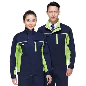 Vêtements de travail ensemble manches complètes vêtements de travail costume pour hommes vêtements de travail de sécurité uniforme d'approvisionnement d'usine - Product Image 6