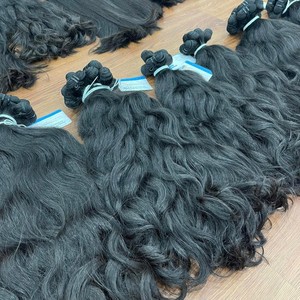 Meilleure vente d'extensions de cheveux de trame de peau Remy vietnamienne faisceaux de cheveux bruts de Style vague droite soyeuse Machine à Double trame - Product Image 2