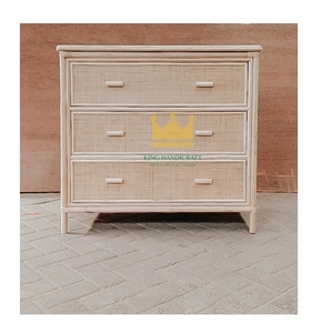 Meuble de rangement pour enfants en rotin naturel moderne en gros pour le salon et la chambre à coucher fabriqué au Vietnam - Product Image 1