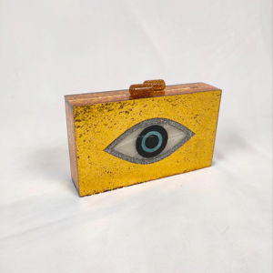 กระเป๋าคลัทช์กล่องอะคริลิคเรซิ่นสุดหรูสำหรับผู้หญิงกระเป๋าถือออกงานกลางคืนกระเป๋าคลัทช์สำหรับเจ้าสาวงานแต่งงานงานปาร์ตี้ - Product Image 1