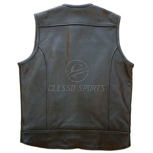 Chaleco de Cuero para Hombre, Precio Razonable, 100% Cuero, Material Duradero, Mejor Calidad, Transpirable, Gran Venta - Product Image 5