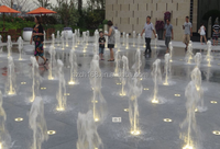 Grande fontaine d'extérieur dansante, fontaine musicale dansante construite en Malaisie