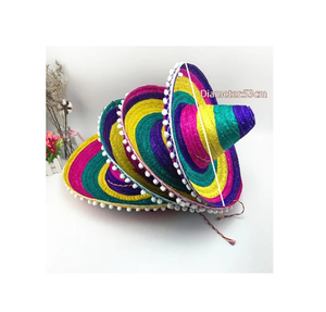 Sombrero de paja mexicano en Vietnam-Hecho en Vietnam-Fábrica directa: Sombrero de pescador mexicano con ala ancha - Product Image 3