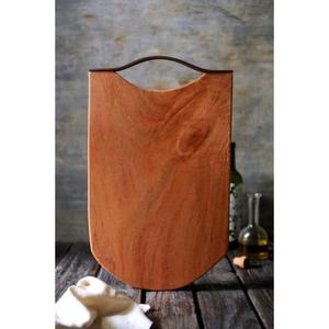 Planche à découper décorative en bois tenture murale ferme cuisine décor fait main rustique servant du pain au fromage - Product Image 5