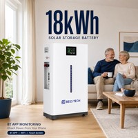 Système de stockage d'énergie solaire hybride domestique de 18 kW avec batterie