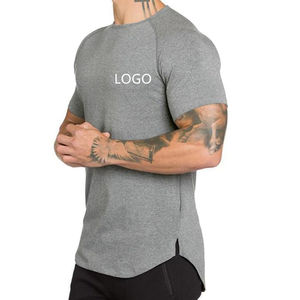Camiseta Deportiva para Hombre, Personalizable al por Mayor, Corte Regular, Ropa de Gimnasio, Hecha de Poliéster/Algodón Ecológico, Anti-Pilling - Product Image 2